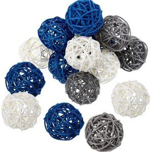 15 Pieces Vase Filler Rattan Balls Decorative for Craft, Party, Wedding Table